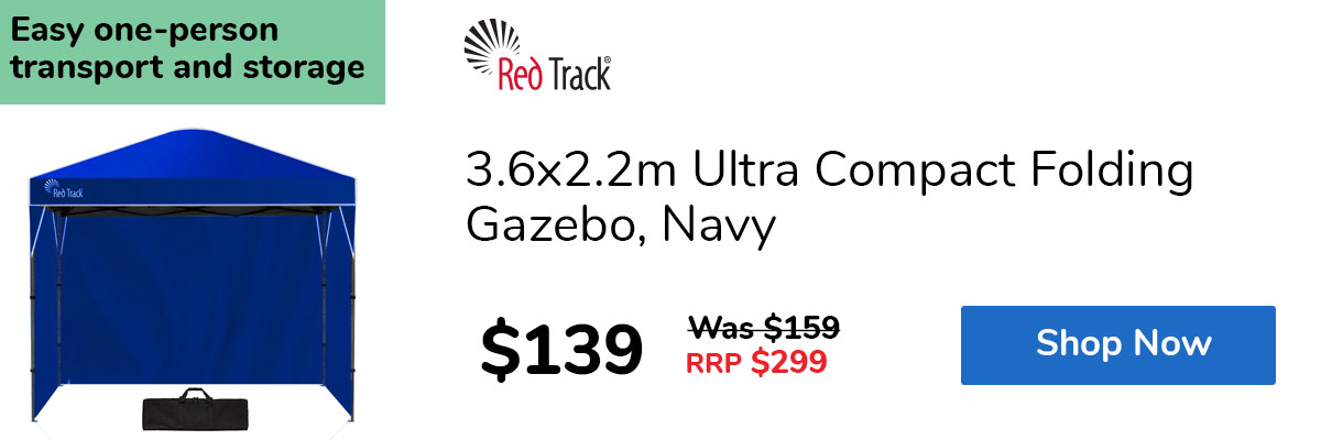 3.6x2.2m Ultra Compact Folding Gazebo, Navy