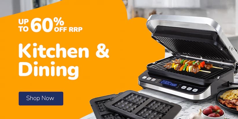 KITCHEN & DINING UP TO 60% OFF RRP