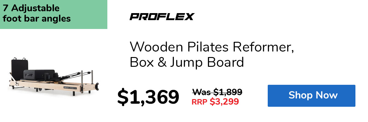 Wooden Pilates Reformer, Box & Jump Board