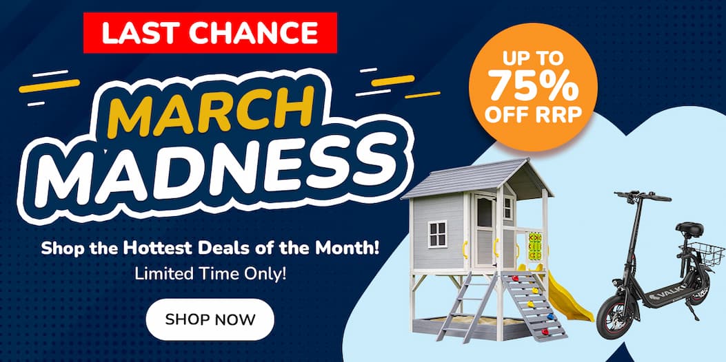 March Madness Up To 75% Off RRP
