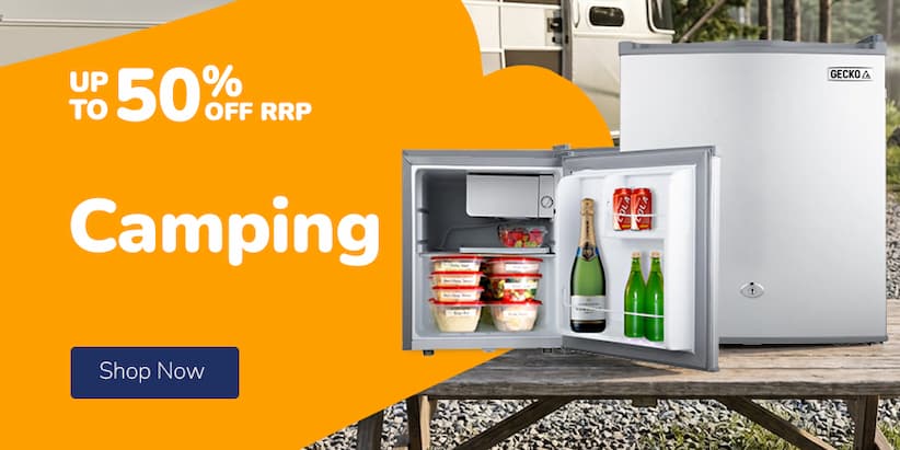 CAMPING UP TO 50% OFF RRP