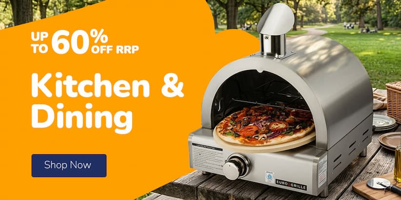 KITCHEN & DINING UP TO 60% OFF RRP