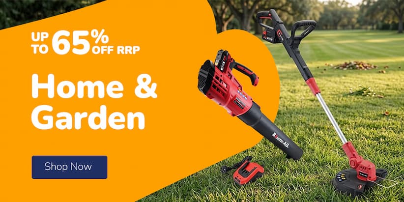 HOME & GARDEN UP TO 65% OFF RRP
