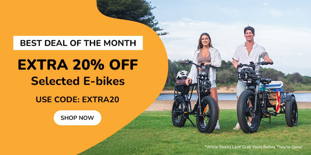 Extra 20% Off Selected E-bikes I Use Code: EXTRA20