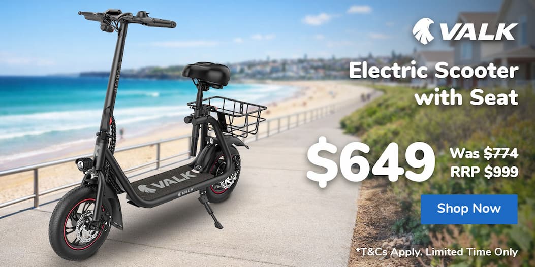 Electric Scooter with Seat