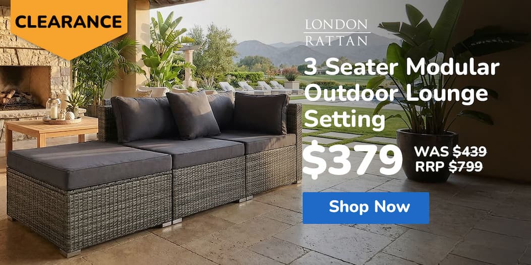 3 Seater Outdoor Lounge