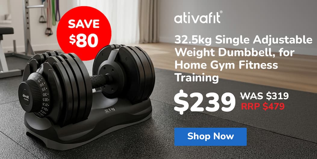 32.5kg Adjustable Weight Dumbbell