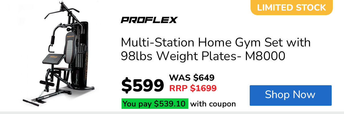 Multi-Station Home Gym Set