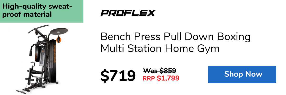 Bench Press Pull Down Boxing Multi Station Home Gym