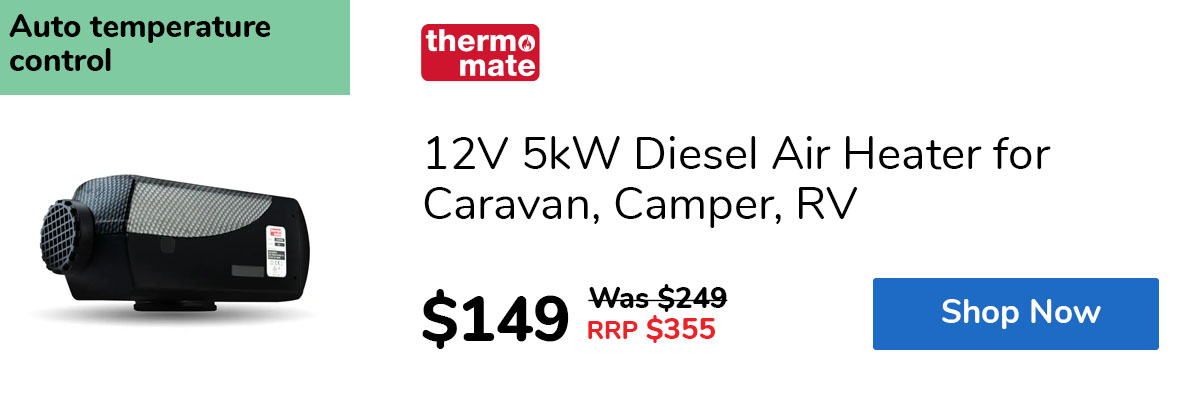 12V 5kW Diesel Air Heater for Caravan, Camper, RV