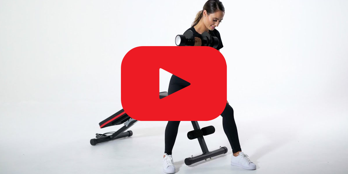 PROFLEX B200 Multifunctional Weight bench with Resistance Bands