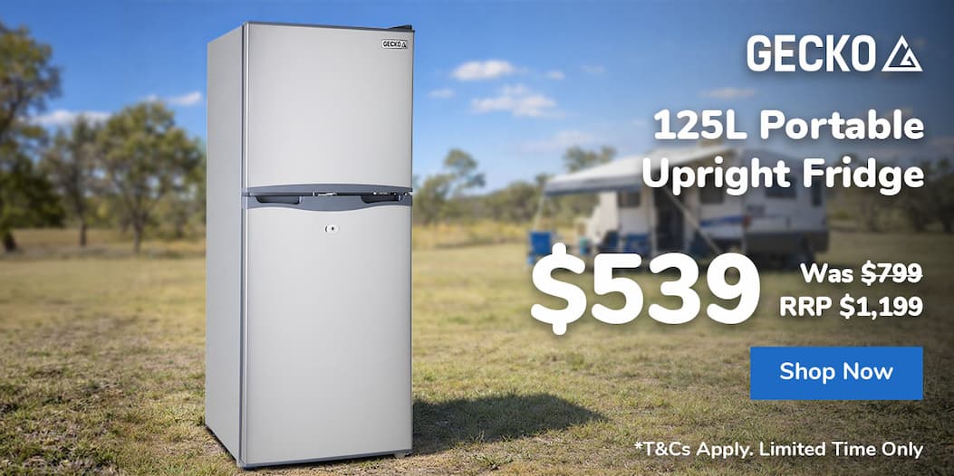 125L Portable Upright Fridge