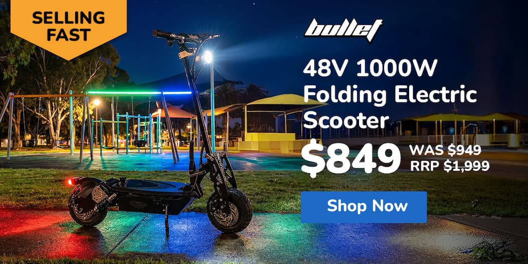 Black Folding Electric Scooter