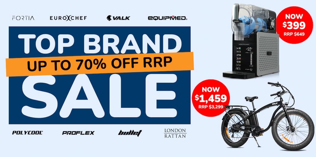 Top Brands Sale UP TO 70% OFF RRP