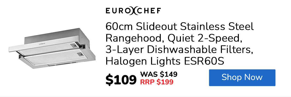 60cm Slideout Rangehood