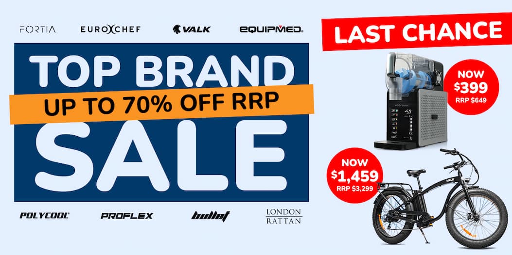 Top Brands Sale UP TO 70% OFF RRP