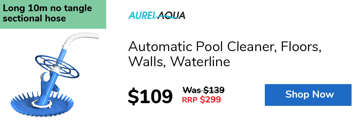 Automatic Pool Cleaner, Floors, Walls, Waterline