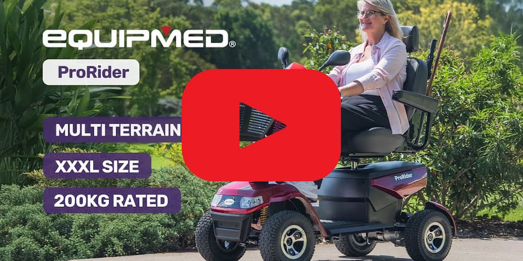 Equipmed ProRider: Ultra Large-sized Flagship Mobility Scooter