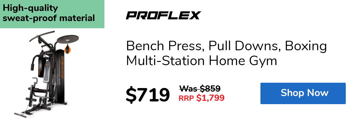 Bench Press, Pull Downs, Boxing Multi-Station Home Gym