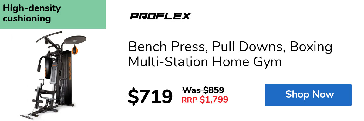Bench Press, Pull Downs, Boxing Multi-Station Home Gym