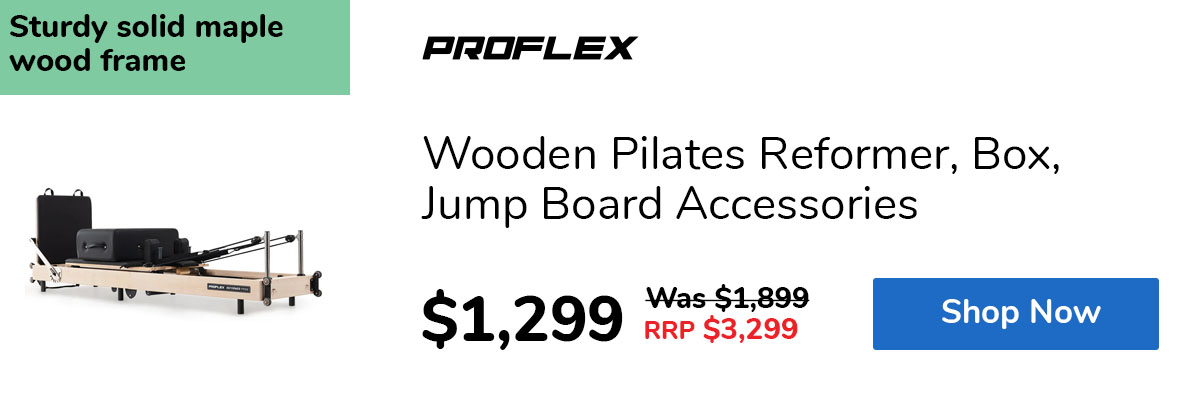 Wooden Pilates Reformer, Box, Jump Board Accessories
