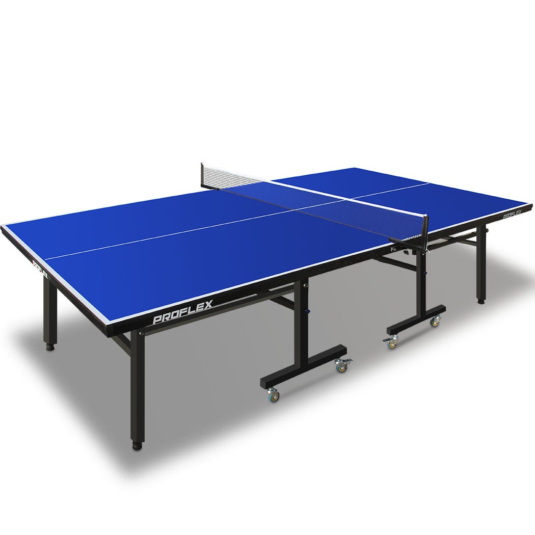 Image of PROFLEX Table Tennis Table, with 4 Player Pack