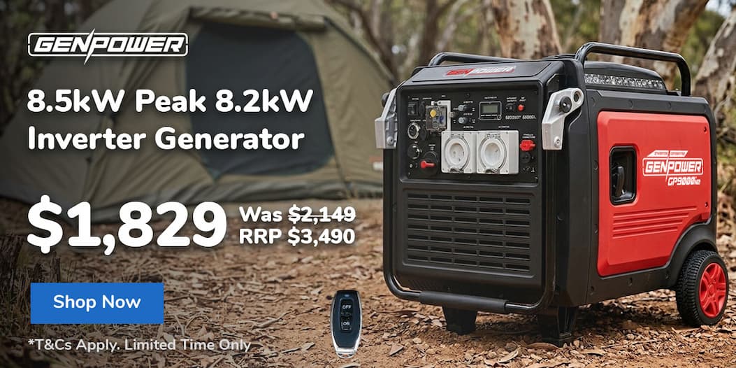 8.5kW Peak 8.2kW Inverter Generator