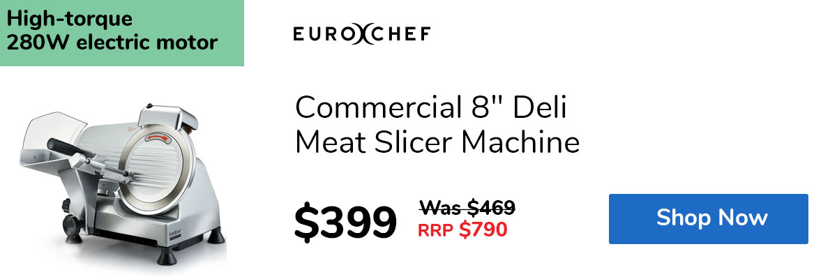 Commercial 8" Deli Meat Slicer Machine