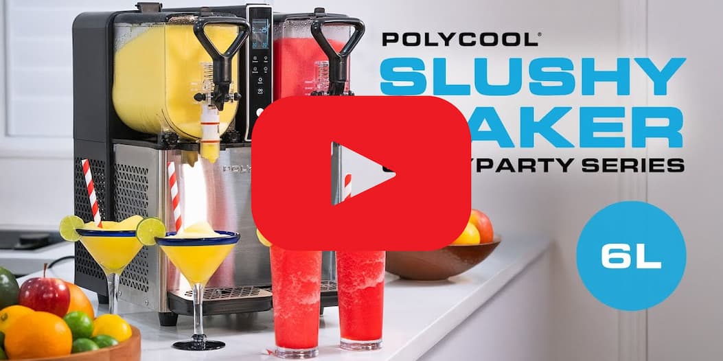 Polycool 6L Cafe/Party Series Double Tank Slushie Machine