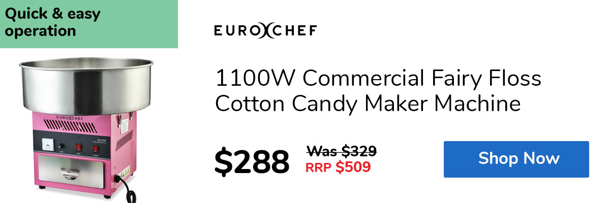 1100W Commercial Fairy Floss Cotton Candy Maker Machine