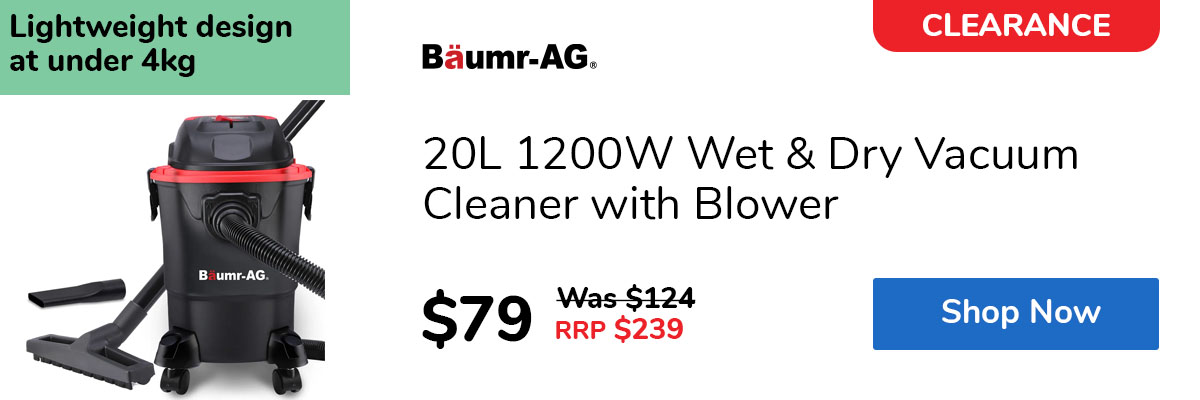 20L 1200W Wet & Dry Vacuum Cleaner with Blower