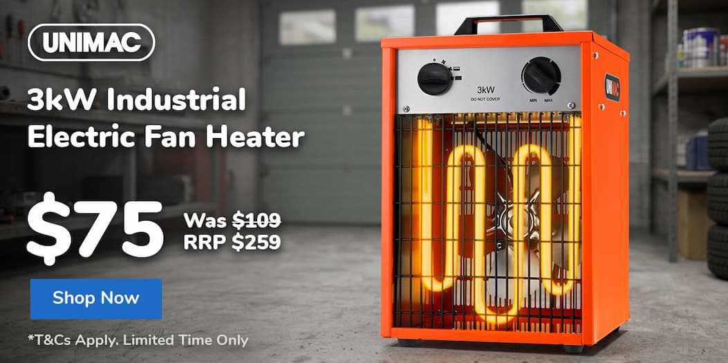 3kW Industrial Electric Fan Heater