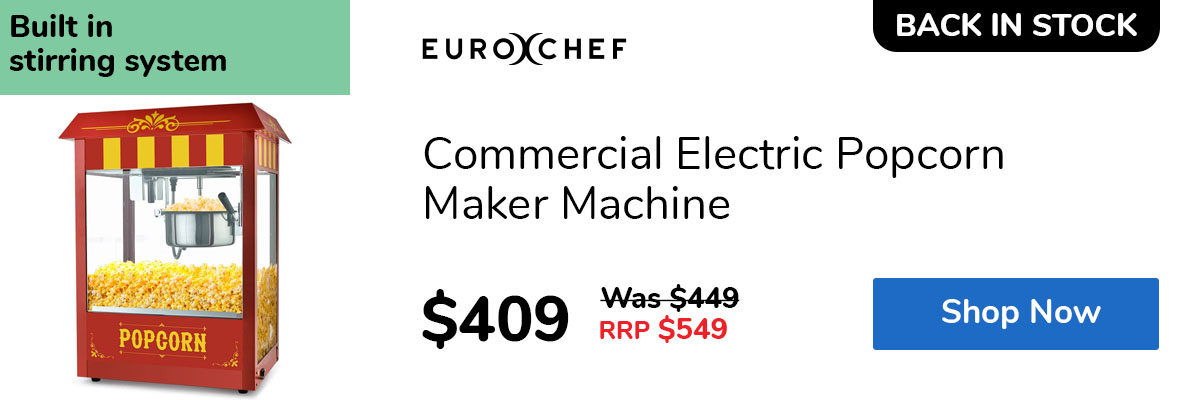 Commercial Electric Popcorn Maker Machine