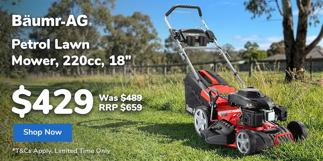 Petrol Lawn Mower, 220cc, 18"