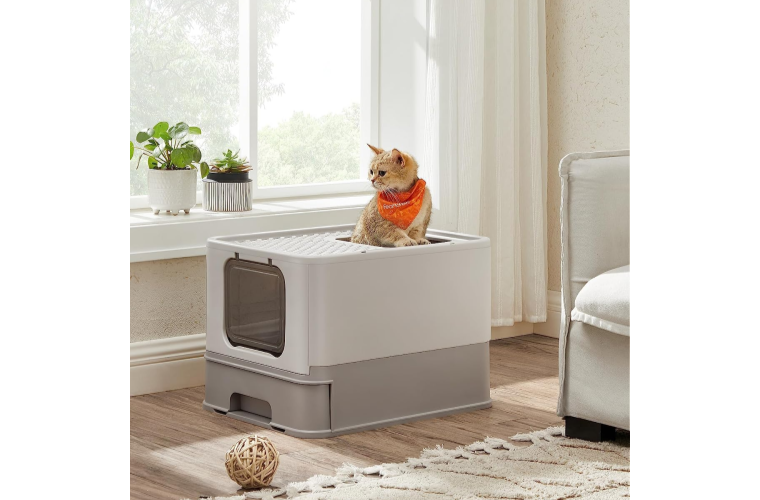 Kočičí toaleta skládací plastová velikost L - 1 049 Kč