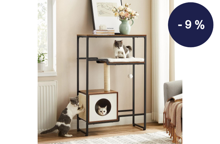 Kočičí strom s domečkem industriální - 2 109 Kč