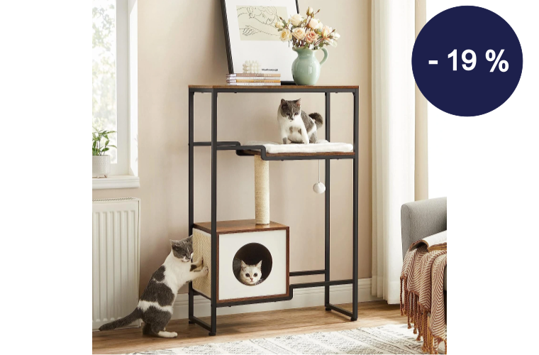 Kočičí strom s domečkem industriální - 2 109 Kč