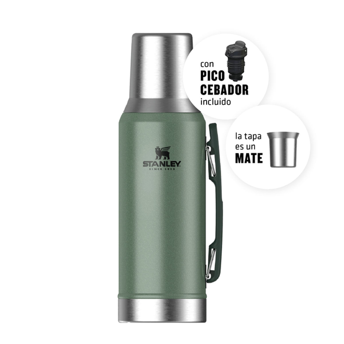 Termo Stanley System Classic 1.2lts Verde