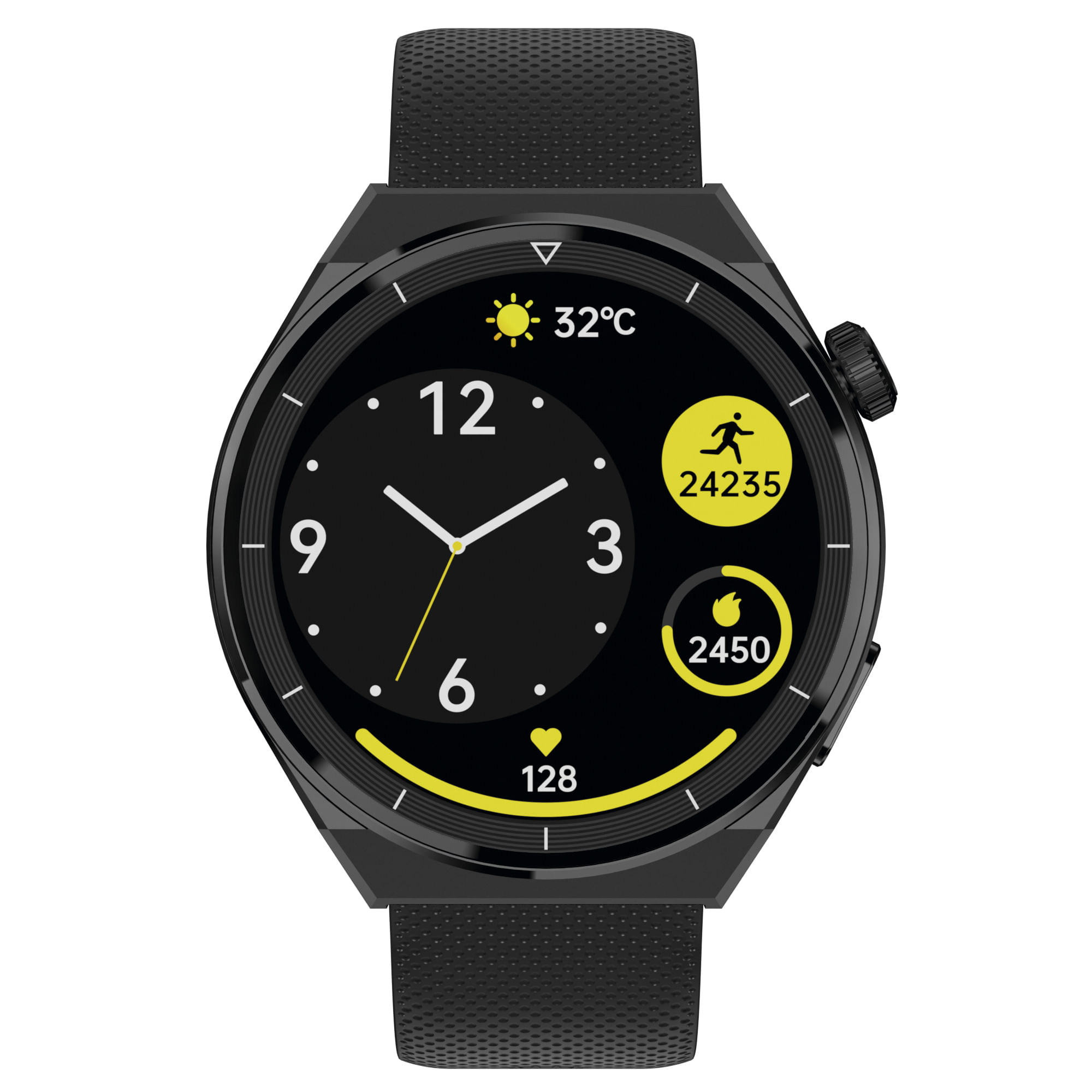 Smartwatch NDL Am04-Amoled Negro