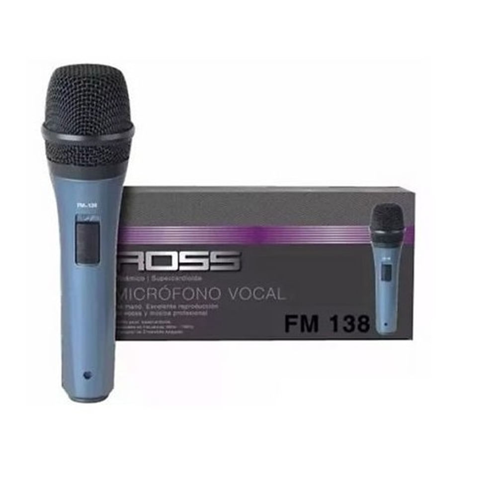 Microfono Fm-138 V2 Vocal Dinamico
