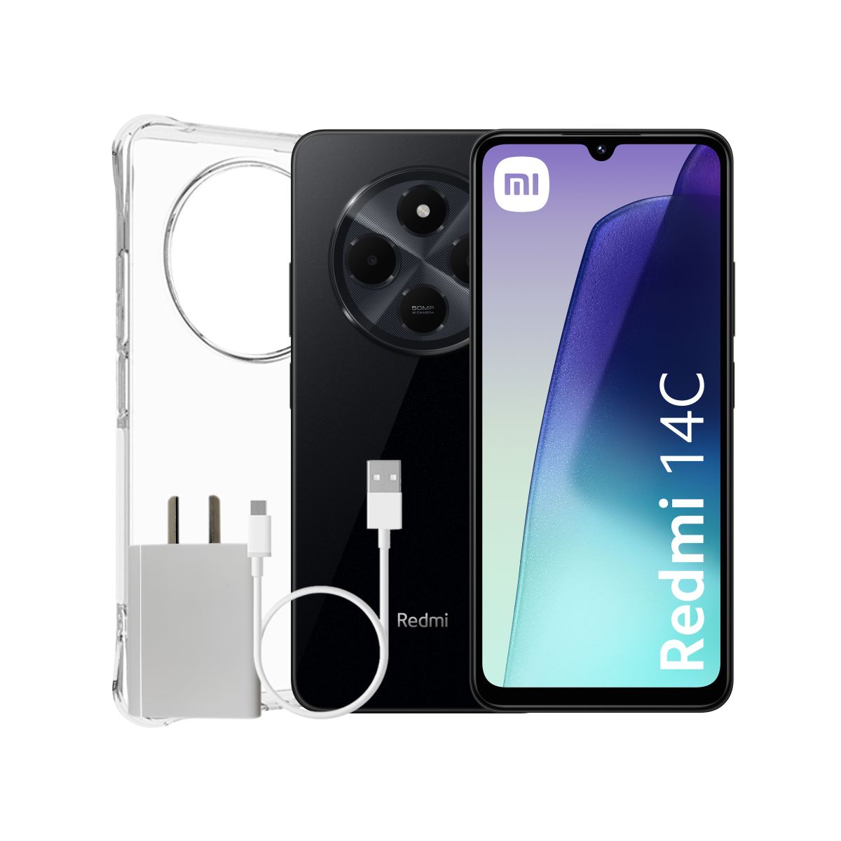 Celular Xiaomi Redmi 14c Black 4/256 6.88