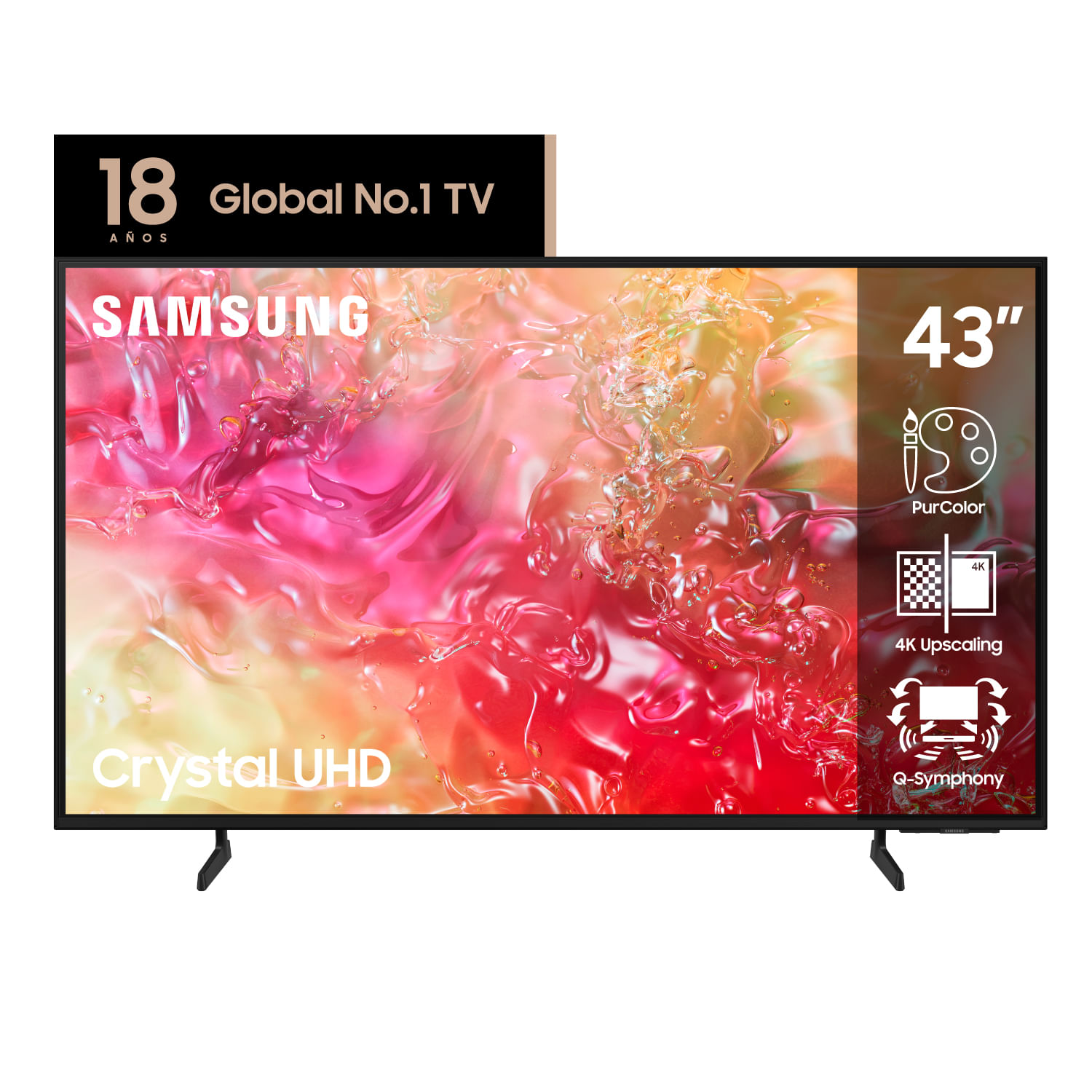 Smart Tv Samsung 43 Lh Bedhvggczb 4k Hdr Bt Tizen