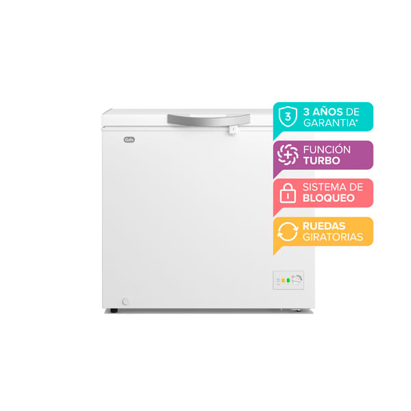 Freezer Horizontal Gafa 200 Lts FGHF200B-M Blanco 