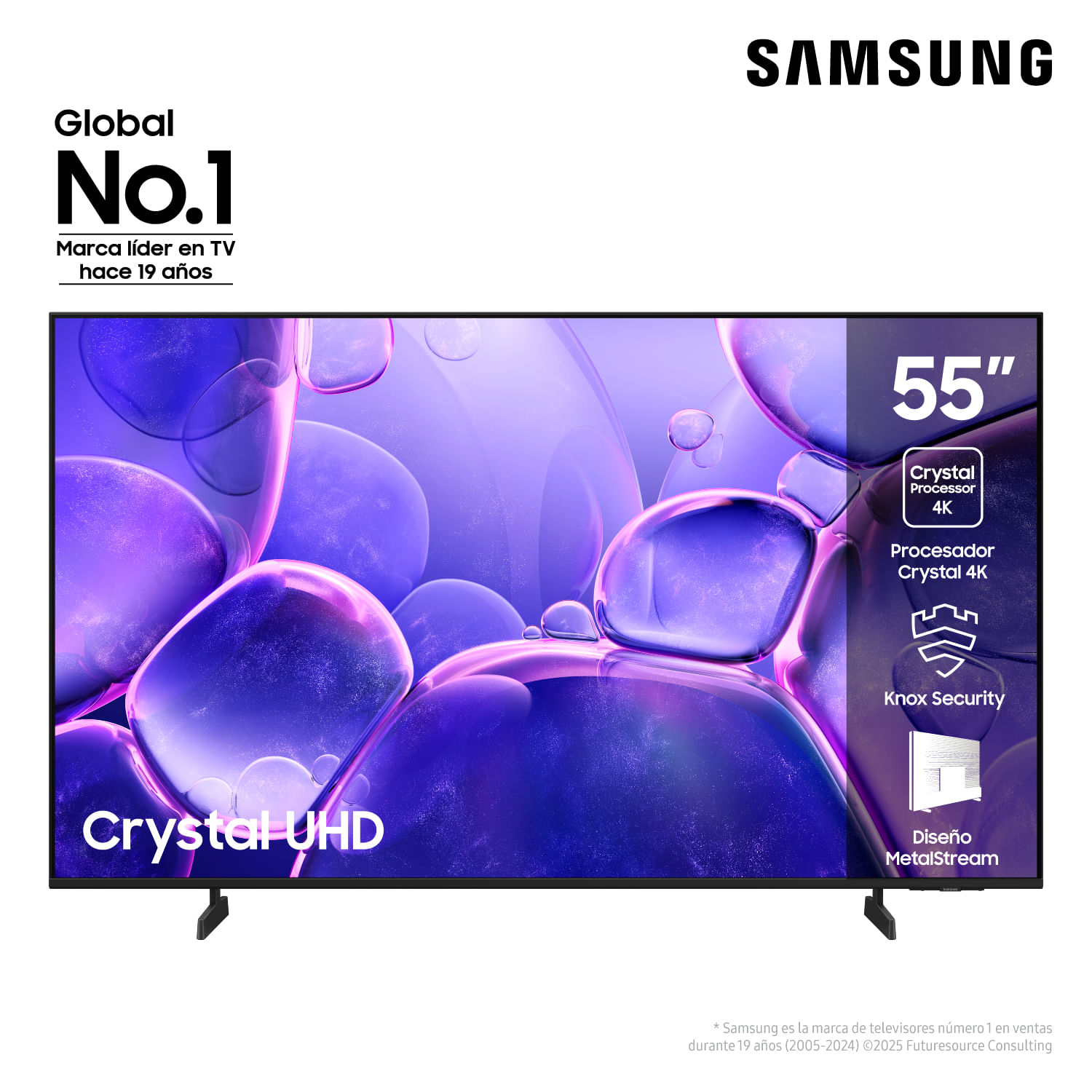Smart TV Samsung 55 Un55u8000f 4k Uhd Tizen
