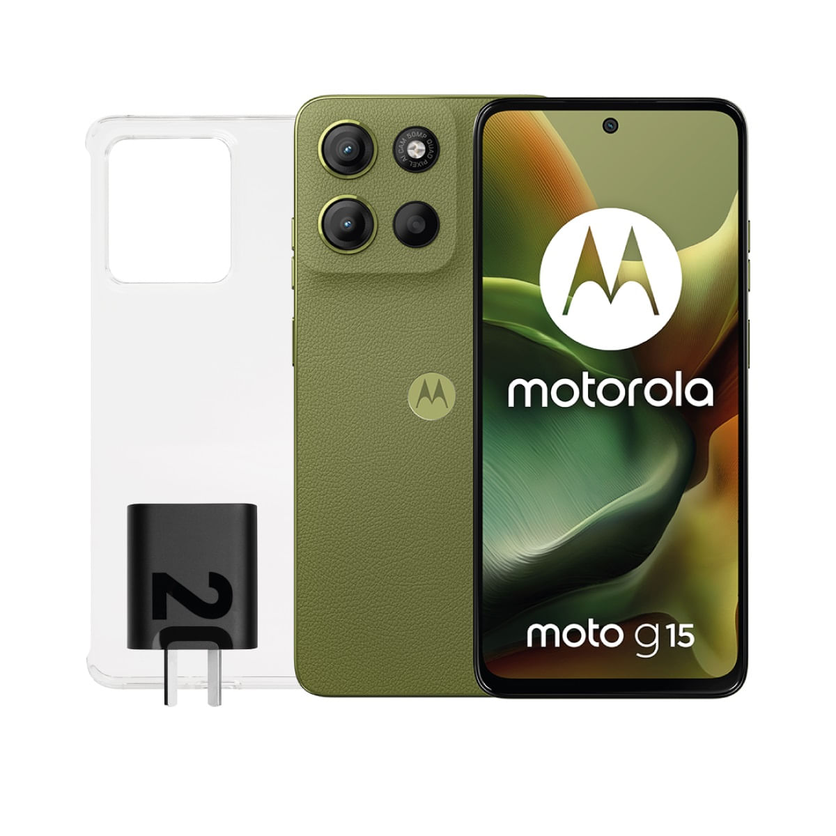Celular Motorola Moto G15 Se Verde 4/256gb 6.72