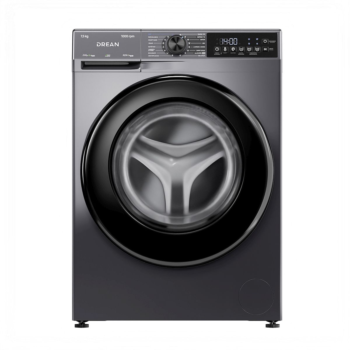 Lavarropas Drean 7.5kg Lfdr0710isg0 1000rpm Inox A+++ Inverter