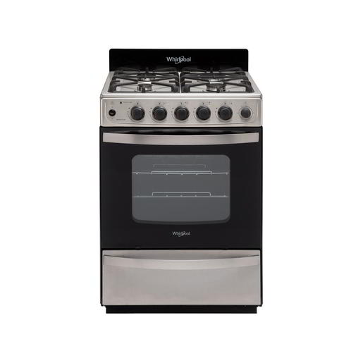 Cocina Whirlpool 56Cm Wfx57Di Inox Mg Luz C/V