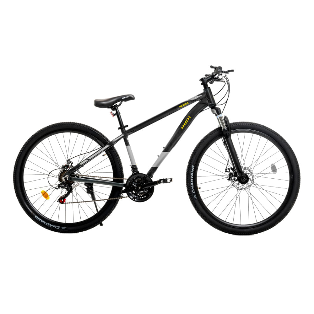 Bicicleta MTB 21 Vel. Randers KAWILL Negro Gris Talle L