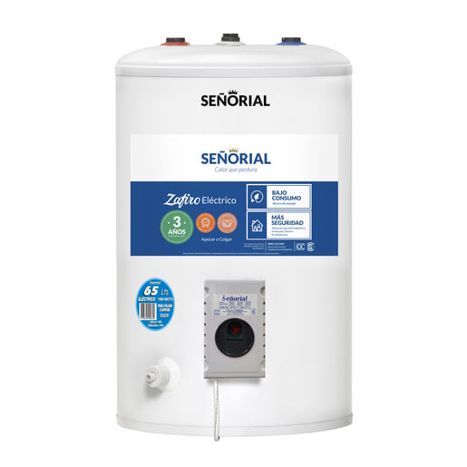 Termotanque  Señorial Eléctrico 50 lts Pie/Colg Tesz-65 330005
