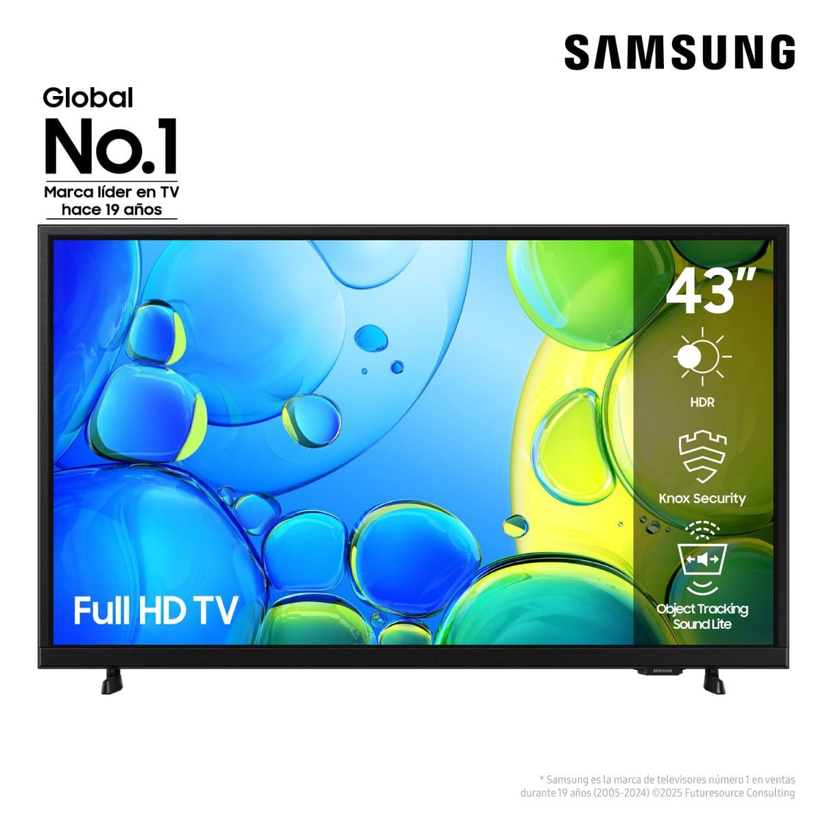 Smart TV Samsung 43 Un43f6000-I  Fhd Hdr Tizen Hdmi